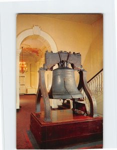 Postcard The Liberty Bell, Independence Hall, Philadelphia, Pennsylvania