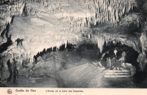 L'Entrée de la Salle des Draperies,Grotte de Han,Belgium BIN