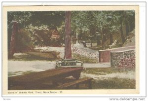 Scene In Victoria Park, Truro, Nova Scotia, Canada, 1930-1940s