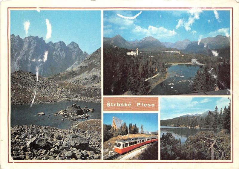 B45364 The High Tatras Strbske Pleso train multiviews   slovakia