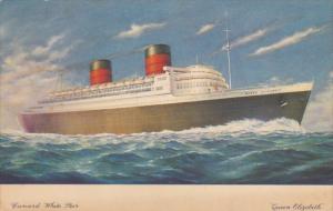 Cunard White Star R M S Queen Elizabeth