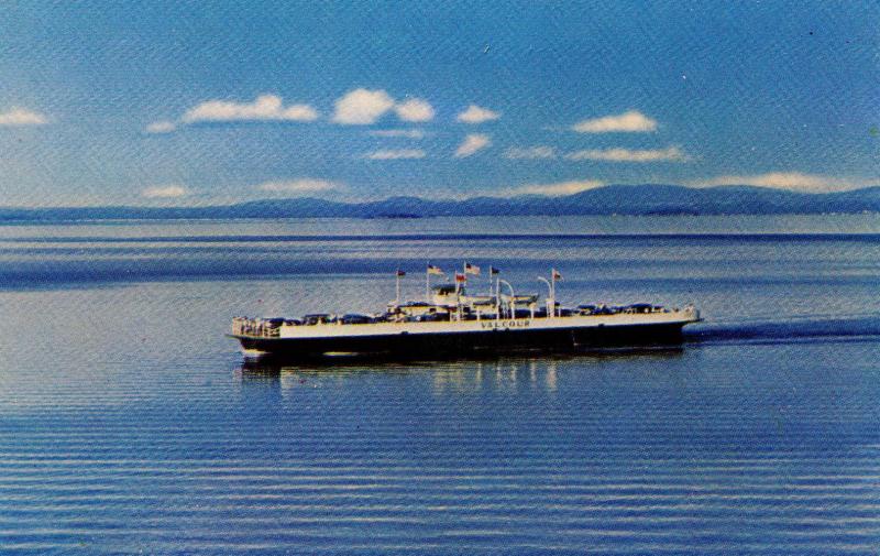 VT - Burlington. MV Valcour- Ferry on Lake Champlain
