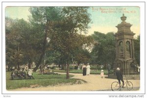 King Square From Head Of King Street, St. John, New Brunswick, Canada, 1900-1...