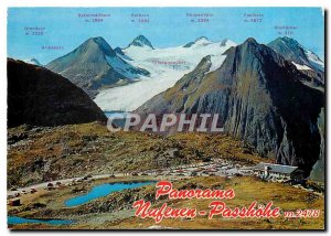 Modern Postcard Panorama Nufenen Passhohe