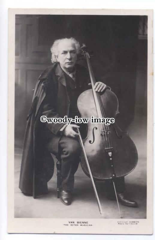 su3068 - Actor Musician - Van Bienne - postcard