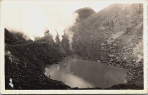 Indonesia Volcano Bromo Mount Bromo Vintage RPPC C081