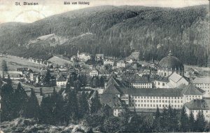 Austria St Blasien Blick vom Holzberg Ölberg 06.56