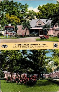 Georgia Thomasville The Thomasville Motor Court 1955