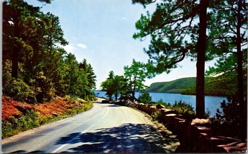 Somes Sound Sargent Drive Southeast Acadia Park Mt Desert Island Maine Postcard