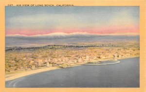 Air View of Long Beach Long Beach CA