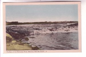 The Bore Petitcodiac River, Moncton, New Brunswick,