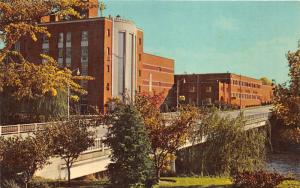 Frankenmuth Michigan~Carling Brewing Company~View Across Bridge~1950s Pc