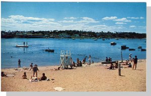 Nice Buzzards Bay, Massachusetts/MA Postcard, Beach Scene, Cape Cod