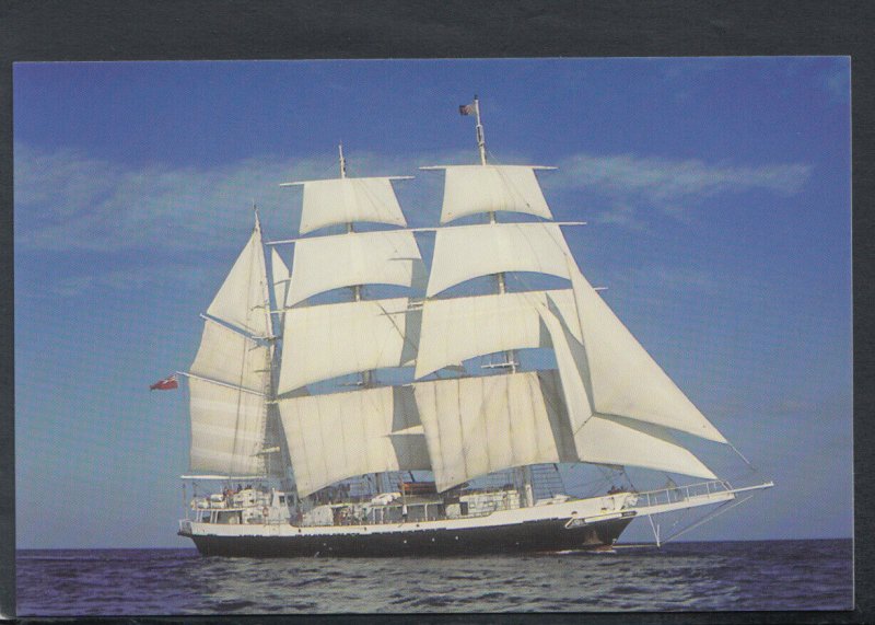 Shipping Postcard - S.T.S.Lord Nelson 181 Foot 400 Ton Barque  T5436