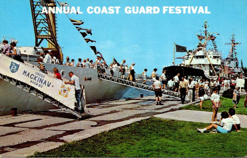 Michigan Grand Haven Annual Coast Guard Festival Open House