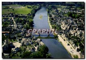 Postcard Modern Argentat Correze Pont Neuf Dordogne Quays
