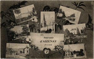 CPA AIZENAY - Scenes - Souvenir d'AIZENAY (637092)