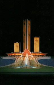 Tulsa Oklahoma Oral Roberts University City Of Faith Medical Ctr Model Postcard  