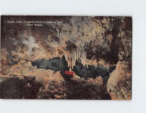 Postcard Green Lake, Carlsbad Caverns National Park, Carlsbad, New Mexico