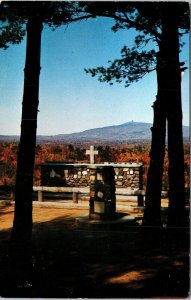 Cathedral Pines Rindge New Hampshire NH Altar Nation Postcard 2c Jefferson Stamp 