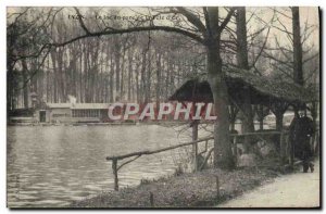 Old Postcard Lyon Lake Park Tete d & # 39Or