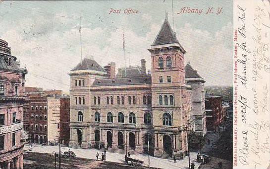 New York Albany Post Office 1906