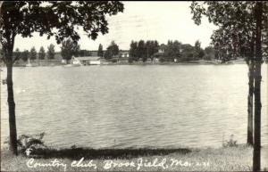 Brookfield MO Country Club Real Photo Postcard