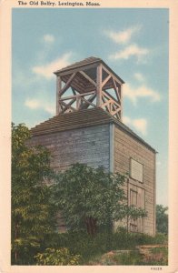 Old Belfry Lexington Mass. Postcard 2R5-348