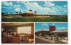 Parkway Manor Motel Baltimore Washington Expressway Jessup Maryland postcard