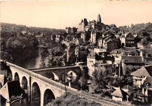 BR5587 Uzerche vue generale Le Viaduc  france