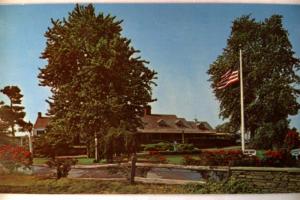 Unused 1960's MILLERIDGE INN HOTEL Jericho LONG ISLAND New York NY card y3065@