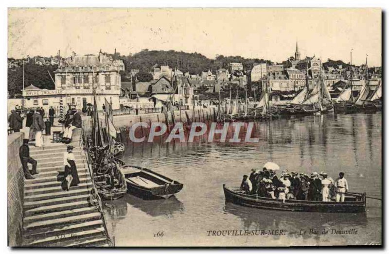 Old Postcard Trouville sur Mer Deauville bin