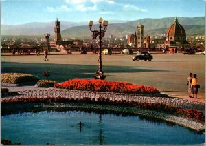 Italy Firenze Panorama Seen From The Michelangelo Square