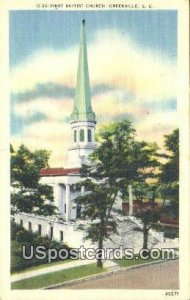 First Baptist Church - Greenville, South Carolina