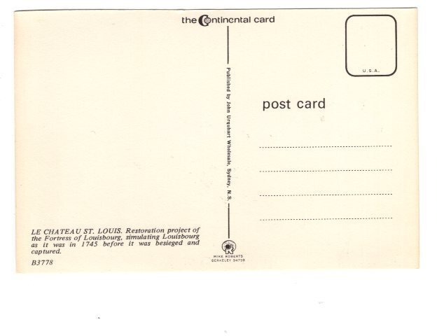 Le Chateau, St Louis, Cape Breton Nova Scotia,