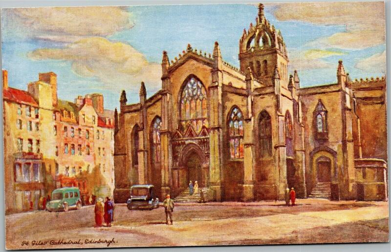 St. Giles' Cathedral  - A. Vivian Mansell Series 2125 