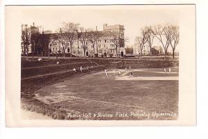 Real Photo, Patton Hall, Brokaw Field, Princeton University, New Jersey