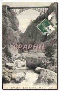 Old Postcard Briancon Pont Baldy