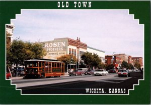Continental Postcard Old Town Wichita, Kansas CE16
