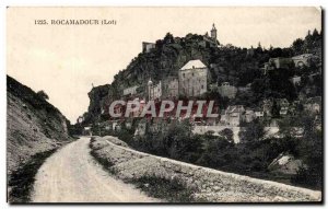 Old Postcard Rocamadour
