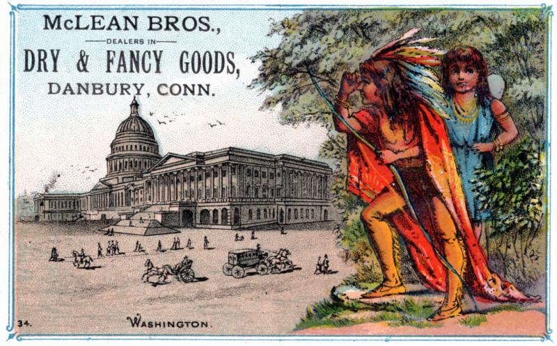 VICTORIAN TRADE CARD, MCLEAN BROTHERS.