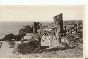 Sussex Postcard - Hastings Castle - Ref 14879A