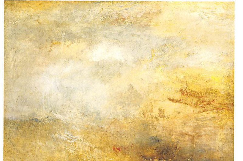 Stormy Sea With Dolphins, The Tate Gallery, London 