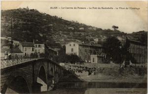 CPA ALAIS - Le Caserne du Pansera - Le Pont de Rochebelle - Le Mont de (299693)