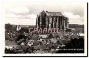 Old Postcard Beauvais Cathedral General view