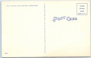 c1940s Mohawk Trail MA Along Deerfield River Roadside Highway Road Linen PC A328