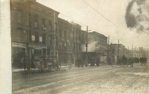 New York Westfield Fire  Engine1909  RPPC Photo Postcard 22-6327