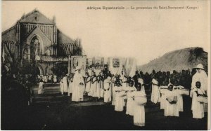 PC PROCESSION DU SAINT=SACREMENT FRENCH CONGO (a22872)