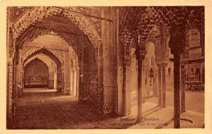 Sala de Justicia y Patio de los Leones Granada Spain Unused 