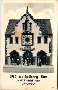 Postcard HOTEL SCENE Chicago Illinois IL AM7773